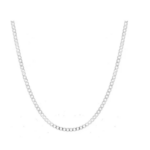 CORDAO 70CM MASCULINO GRUME 4MM 12,0 GRAMAS PRATA 925