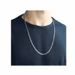 CORDAO 70CM MASCULINO GRUME 4MM 12,0 GRAMAS PRATA 925 - Imagem 3