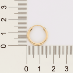 BRINCO ARGOLA 1,6CM ROMMANEL - Imagem 4