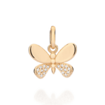 PINGENTE BORBOLETA MEDIA COM ZIRCONIA ROMMANEL