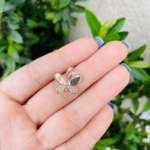 PINGENTE BORBOLETA MEDIA COM ZIRCONIA ROMMANEL - Imagem 5