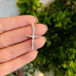 PINGENTE CRUZ COM CRISTO PRATA 925 - Imagem 2