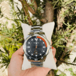 RELOGIO MASCULINO MONDAINE PRATA FUNDO PRETO ORIGINAL - Imagem 5