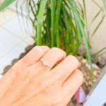 ANEL T14 SOLITARIO BAIXO ZIRCONIA PRATA 925 - Imagem 2