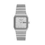 RELOGIO MONDAINE PRATA MASCULINO QUADRADO ORIGINAL