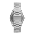RELOGIO MONDAINE PRATA MASCULINO FUNDO VERDE ESCURO ORIGINAL - Imagem 4