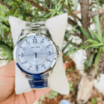RELOGIO MASCULINO MONDAINE PRATA COM NUMERO DE 05 EM 05 ORIGINAL - Imagem 4