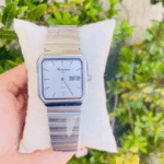 RELOGIO MONDAINE PRATA MASCULINO QUADRADO ORIGINAL - Imagem 5