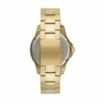 RELOGIO MONDAINE DOURADO FUNDO PRETO ROMMANEL - Imagem 4