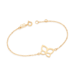 PULSEIRA 18CM BORBOLETA DE LADO ROMMANEL