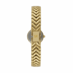 RELOGIO DOURADO MONDAINE FEMININO PULSEIRA BRACELETE ORIGINAL - Imagem 4