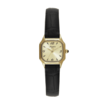 RELOGIO MONDAINE FEMININO COM PULSEIRA COURO PRETA ORIGINAL