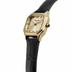 RELOGIO MONDAINE FEMININO COM PULSEIRA COURO PRETA ORIGINAL - Imagem 4