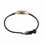 RELOGIO MONDAINE FEMININO COM PULSEIRA COURO PRETA ORIGINAL - Imagem 5