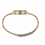 RELOGIO DOURADO FUNDO ROSA MONDAINE FEMININO ORIGINAL - Imagem 4