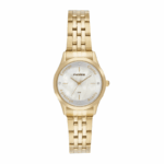 RELOGIO MONDAINE FEMININO DOURADO RELIGIOSO ORIGINAL - Imagem 3
