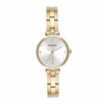 RELOGIO MONDAINE FEMININO DOURADO COM CRUZ ORIGINAL - Imagem 3