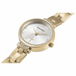 RELOGIO MONDAINE FEMININO DOURADO COM CRUZ ORIGINAL - Imagem 4